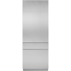 30" Integrated SS Solid Door, 84" Opening -3/4", LH ( - Front View view