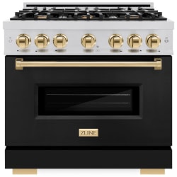 36 Inch Freestanding Dual Fuel Range  - 36 Inch Freestanding Dual Fuel Range view