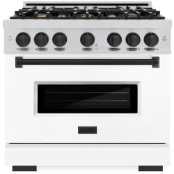 36 Inch Freestanding Dual Fuel Range  - 36 Inch Freestanding Dual Fuel Range view