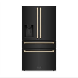 36 Inch Counter-Depth 4-Door French Door Refrigerator - 36 Inch Counter-Depth 4-Door French Door Refrigerator view