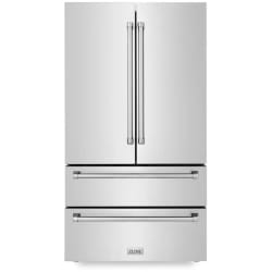36 Inch Freestanding 4-Door French Door Refrigerator  - 36 Inch Freestanding 4-Door French Door Refrigerator view