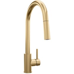 Palisades Pull Down Single Handle Kitchen Faucet  - ZLINE Palisades Pull Down Single Handle Kitchen Faucet in Champagne Bronze (RBCN1-KF-CB) view