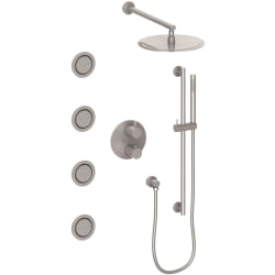 Emerald Bay Thermostatic Shower System  - Emerald Bay Thermostatic Shower System with Body Jets view