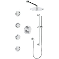 Emerald Bay Thermostatic Shower System  - Emerald Bay Thermostatic Shower System with 2.0/1.5 GPM Flow Rate view