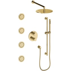 Emerald Bay Thermostatic Shower System  - Emerald Bay Thermostatic Shower System with 2.0/1.5 GPM Flow Rate view