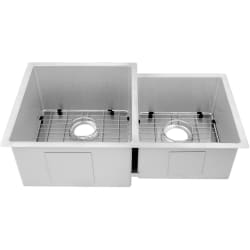 Jackson 32 Inch Undermount Double Bowl Stainless Steel Kitchen Sink  - Jackson 32 Inch Undermount Double Bowl Stainless Steel Kitchen Sink view