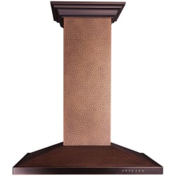 Designer Series Island Mount Range Hood - Front View view