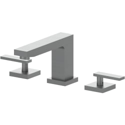 Crystal Bay Double Handle Bath Faucet  - Front View view