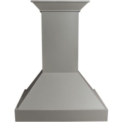 Wooden Wall Mount Range Hood - Front View view