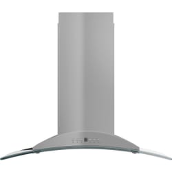 30 Inch Island Range Hood - front view