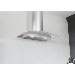 36 Inch Milano Wall Mount Smart Range Hood - Front View view