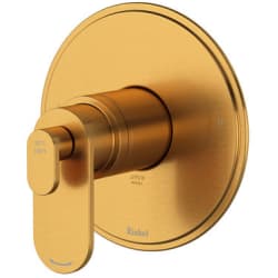 1/2 Inch Single Lever Handle Thermostatic and Pressure Balance Trim  - Arca™ 1/2" Therm & Pressure Balance Trim With 2 Functions in Brushed Gold view