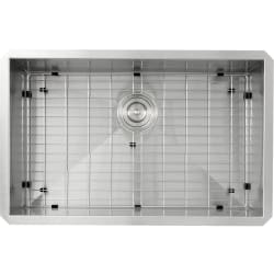 28 Inch Pro Series Large Rectangle Single Bowl - 28 Inch Pro Series Large Rectangle Single Bowl with Undermount and Zero Radius view
