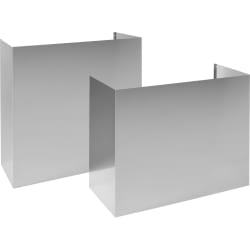 12 Ft. Ceiling Extension Duct Cover for 48 Inch Wall Mount Range Hood - 12 Ft. Duct Cover view