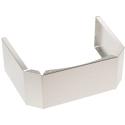 6 Inch Height Standard Stackable Duct Cover - Front View view