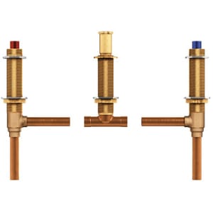 M-Pact Two Handle Roman Tub Valve Adjustable 1/2" Cc Connection