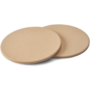10 Inch Personal Sized Pizza / Baking Stone Set - (Set of 2)