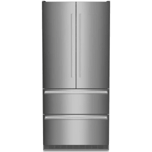 36 Inch Counter Depth Freestanding/Semi Built-In 4-Door French Door Refrigerator