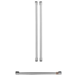 Café Refrigeration Handle Kit: Brushed Stainless