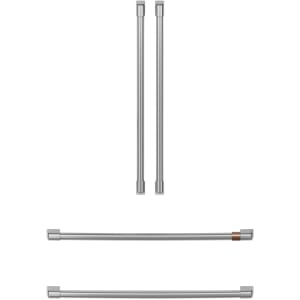 Café Refrigeration Handle Kit: Brushed Stainless