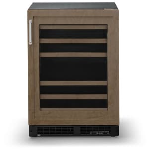 24 Inch Panel Ready Undercounter Dual Zone Wine Refrigerator  - 24 Inch Custom Panel Undercounter Wine Cellar view