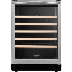 24 Inch Freestanding/Built-In Single Zone Wine Cooler  - Main-Image 57 Bottle Wine Cooler Stainless Steel GRWE5726AS view
