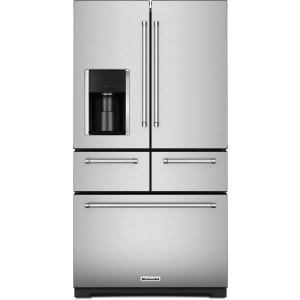 36 Inch Freestanding 5-Door French Door Refrigerator