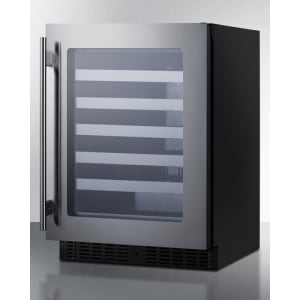 24 Inch Built-In Wine Cooler - 24 Inch Built-In Commercial Wine Cooler 3.25 cu. ft. Capacity view