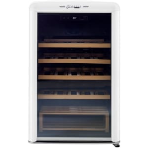 21 Inch Undercounter Single Zone Wine Cooler - Classic Retro 28-Bottle Electric Wine Cooler view
