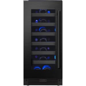 15 Inch Undercounter Single Zone Wine Cooler - 15 Inch Undercounter Single Zone Wine Cooler with 34 Bottle Capacity in Front View view