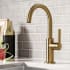 Kraus Oletto Series KPF2822BB - Oletto™ Single Handle Kitchen Bar Faucet in Brushed Brass