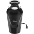 Kraus KWD10075MBL - Continuous Feed Garbage Disposal with 3/4 HP Ultra-Quiet Motor for Kitchen Sinks with Power Cord and Flange Included