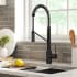 Kraus Oletto Series KPF2631MB - Single Handle Commercial Kitchen Faucet Lifestyle View