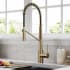 Kraus Oletto Series KPF2631SFACB - Single Handle Commercial Kitchen Faucet
