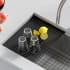 Kraus KRM11AQ - In-Use View (Image Shown in Dish Drying Rack in Black)