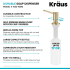 Kraus KSD43BG - Kitchen Soap and Lotion Dispenser Features