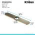 Kraus DP03BG - Dimension