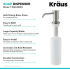 Kraus KSD80SFS - Kitchen Soap and Lotion Dispenser Features