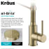 Kraus Bolden Series KPF1610SFACB - Single Handle Commercial Style Pull Down Kitchen Faucet All Brite Spot Free Finish