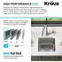 Kraus Dex Series KA1US17B - Features