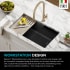 Kraus Bellucci™ KGUW233MB10075MB - Bellucci Granite Workstation