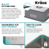 Kraus Dex Series KA1US25B - Features