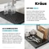 Kraus KRM10AQ - Accommodates Oversized Items