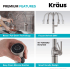 Kraus Sellette KPF1682SFSKSD80SFS - Single Handle Pull Down Kitchen Faucet Features