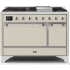 Ilve Majestic II Collection UM12FDQNS3AWC - Dual Fuel Natural Gas Freestanding Range