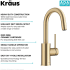 Kraus Oletto Series KPF2600SFACB - Single Handle Bar/Prep Kitchen Faucet Features