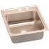 Elkay CuVerro LRAD202255MR2CU - 19-1/2 Inch Antimicrobial Copper Single Bowl Drop-In Sink