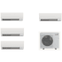 Mitsubishi Electric MIT48KMULTI6HEAD - 48,000 BTU Mini Split System