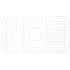 Rohl Shaws Original WSG3018WHC - Wire Sink Grid