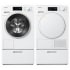 Miele MIWADREWCS360 - Side-by-Side Washer &amp; Dryer Set in White